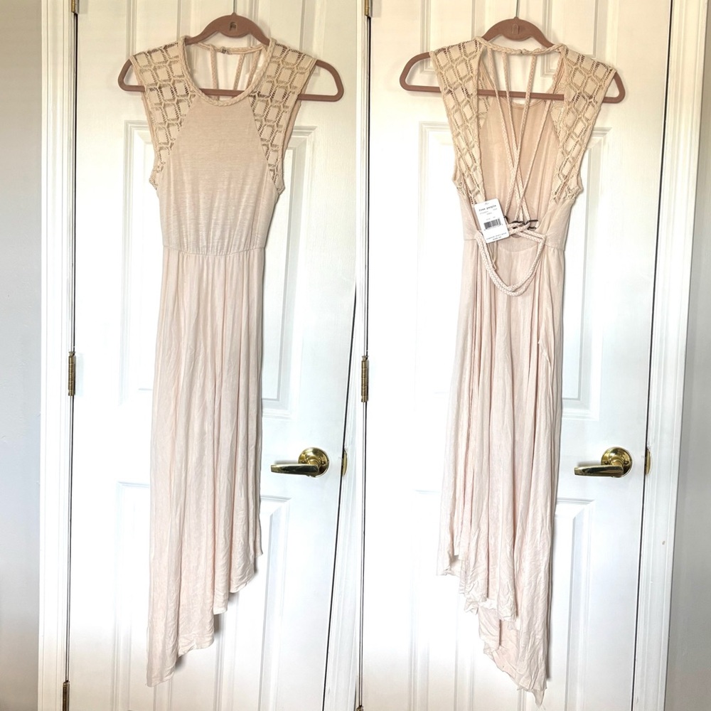 FREE PEOPLE X REVOLVE•afternoon delight crochet dress XSMALL NWT - Picture 5 of 5